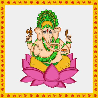 Ganesh Chaturthi arka plan resmi