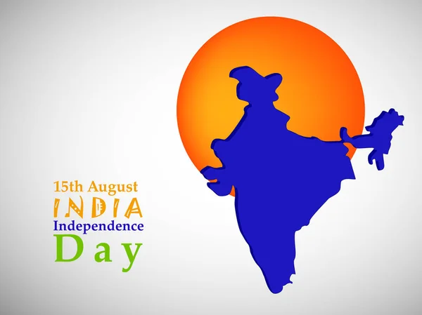 Иллюстрация Дня независимости Индии — стоковый вектор
