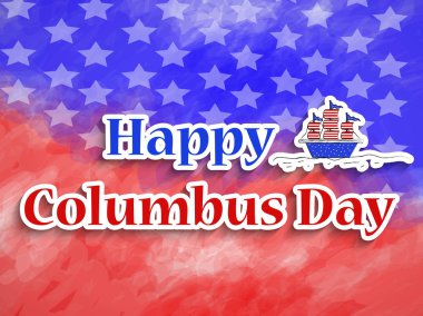 Kolomb günü arka plan resmi