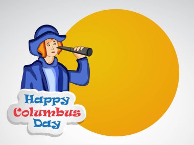 Kolomb günü arka plan resmi