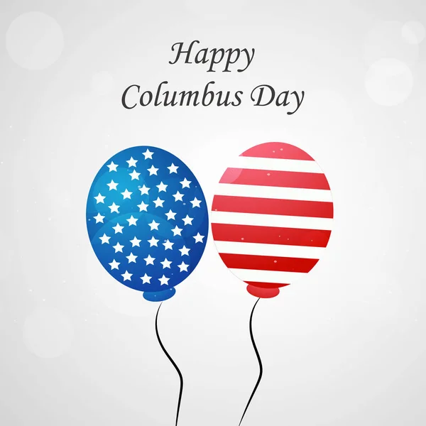 Illustration de Columbus Day Contexte — Image vectorielle