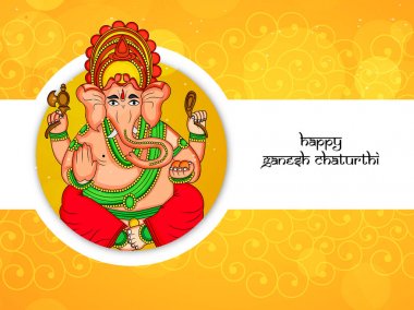 Lord Ganesha gösterim amacıyla hindu Festivali Ganesh Chaturthi Hindistan'da kutladı.