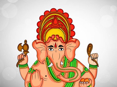 Lord Ganesha gösterim amacıyla hindu Festivali Ganesh Chaturthi Hindistan'da kutladı.