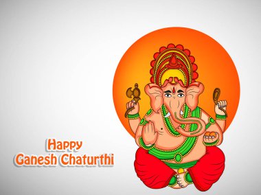 Lord Ganesha gösterim amacıyla hindu Festivali Ganesh Chaturthi Hindistan'da kutladı.