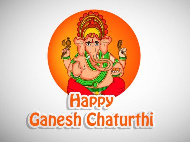 Lord Ganesha gösterim amacıyla hindu Festivali Ganesh Chaturthi Hindistan'da kutladı.