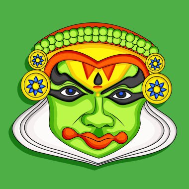 illustration of South Indian Festival Onam background clipart