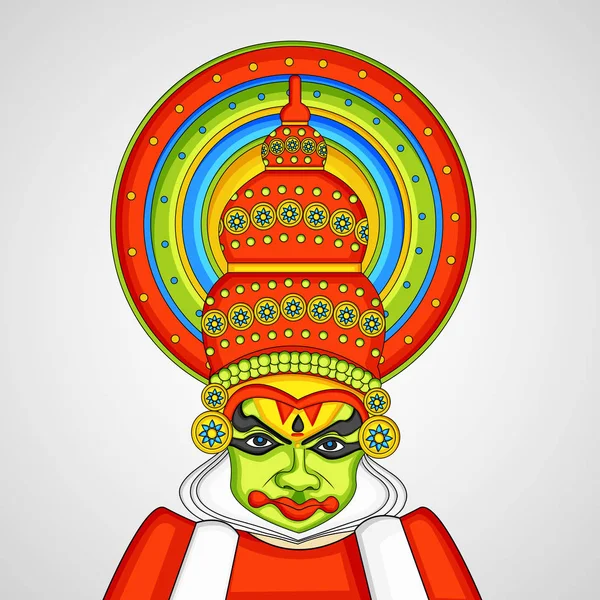 Illustratie van South Indian Festival Onam achtergrond — Stockvector