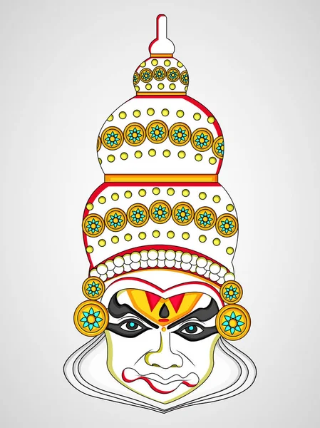 Ілюстрація Південь індійський фестиваль Онам фону — стоковий вектор