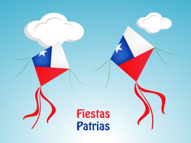 illustration of Chile's National Independence Day background clipart