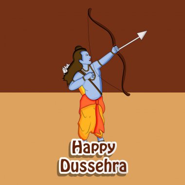 hindu Festivali Dussehra arka plan resmi