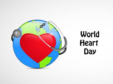 Dünya Kalp günü arka plan resmi
