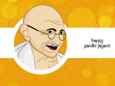 Gandhi Jayanti arka plan resmi