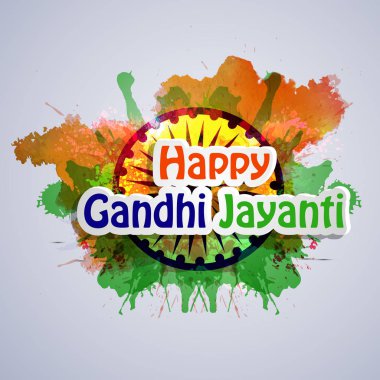 Gandhi Jayanti arka plan resmi