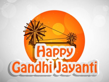 Gandhi Jayanti arka plan resmi