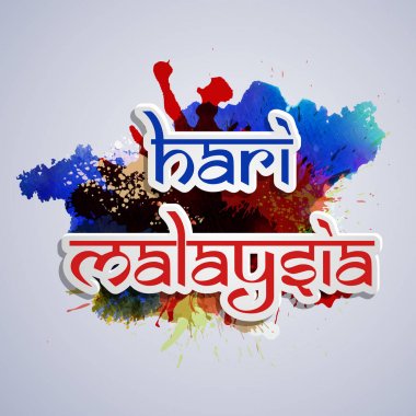 Malezya Bağımsızlık günü arka plan resmi