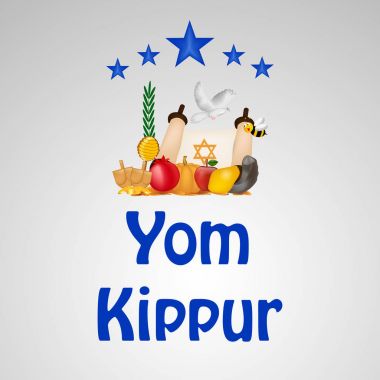 Yahudi yom kippur arka plan resmi