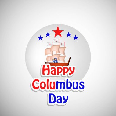 Kolomb günü arka plan resmi