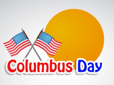 Kolomb günü arka plan resmi