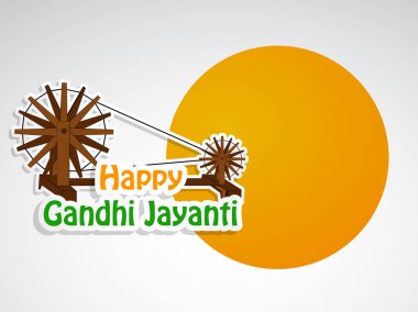 Gandhi Jayanti arka plan resmi