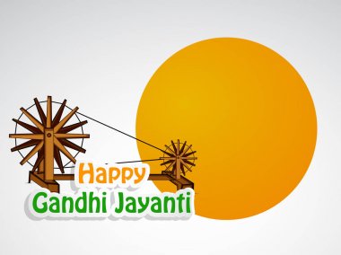 Gandhi Jayanti arka plan resmi