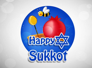 Yahudi tatil Sukkot arka plan resmi