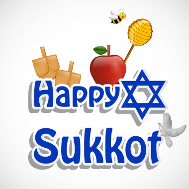 Yahudi tatil Sukkot arka plan resmi