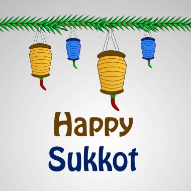Yahudi tatil Sukkot arka plan resmi