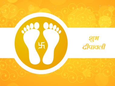 hindu Festivali Diwali arka plan resmi