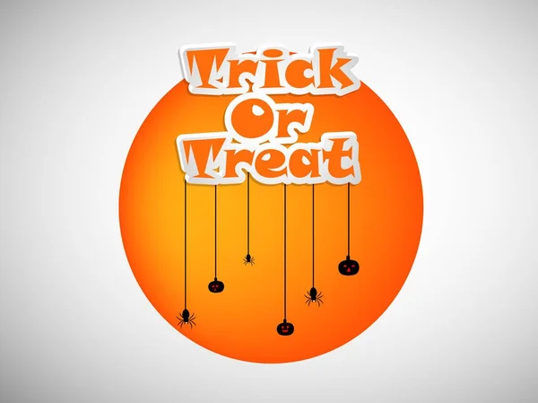 Ilustração de halloween fundo — Vetor de Stock