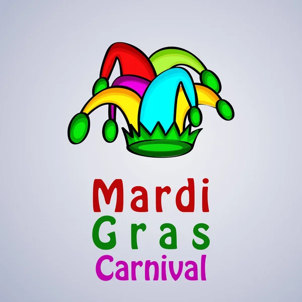 Celebraciones Para Carnaval Del Mardi Gras — Vector de stock