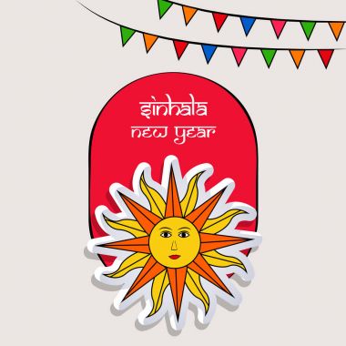 Sri Lanka yeni yıl arka plan resmi