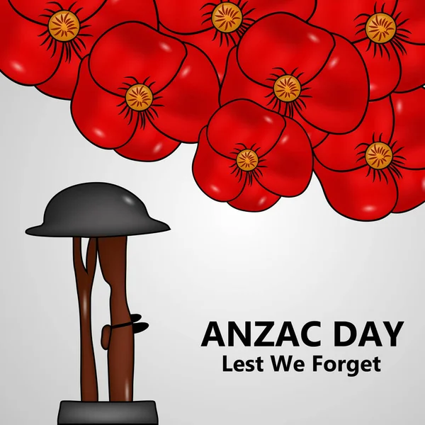 Anzac Day — 스톡 벡터