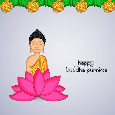 Hindu Budizm Festivali Buddha Purnima için arka plan resmi