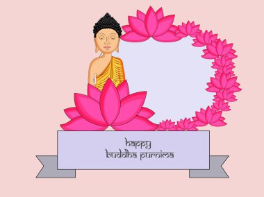 Hindu Budizm Festivali Buddha Purnima için arka plan resmi