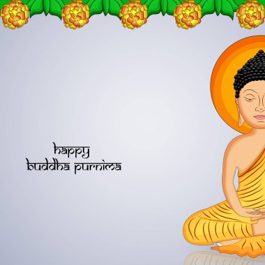 Hindu Budizm Festivali Buddha Purnima için arka plan resmi