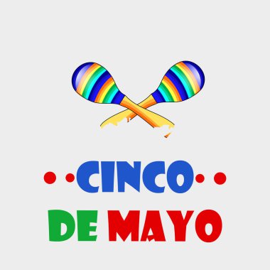 Arka plan illüstrasyon Cinco De Mayo için