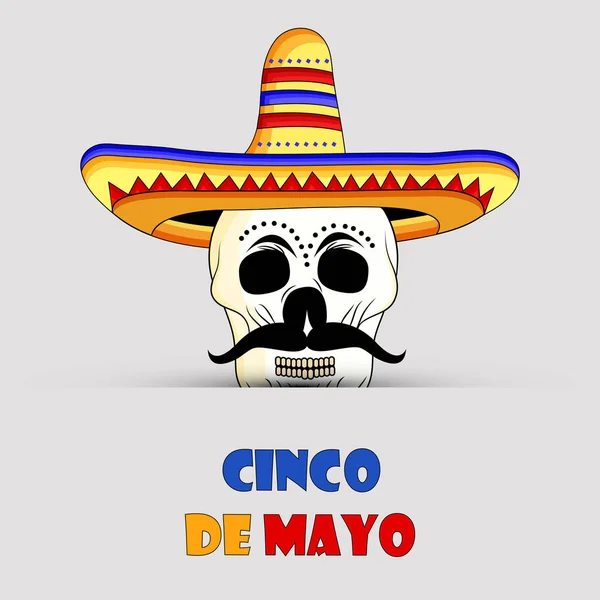 stock vector Illustration of background for Cinco De Mayo