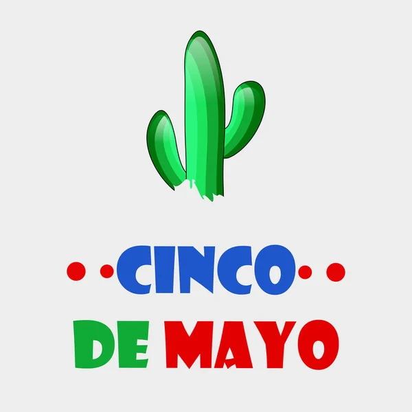 Ilustração Fundo Para Cinco Mayo —  Vetores de Stock