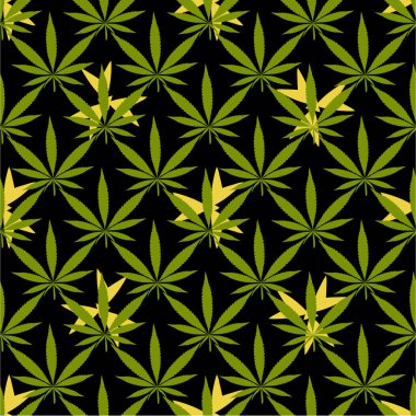 Esrarın kumaş erkek kadın tişörtü baskısı için kusursuz deseni var. Tekstil yeşil, sulu ve soyut.