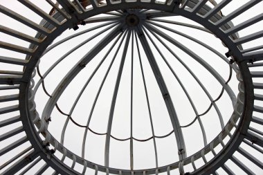 Bahçe çardak kubbe closeup