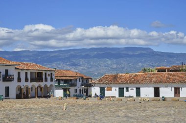 Villa de Leyva görünümünü