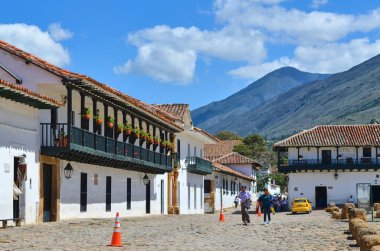 Villa de Leyva görünümünü