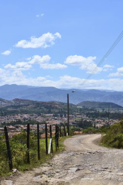 Villa de Leyva yanındaki güzel görünüm