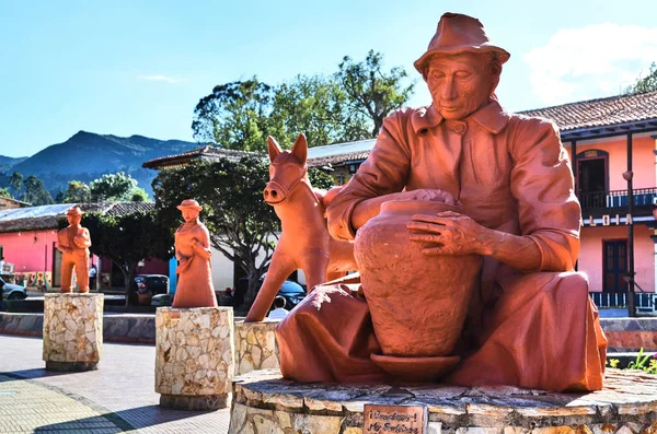 Raquira seramik heykeller