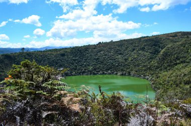 Natural Park Laguna del Cacique Guatavita clipart