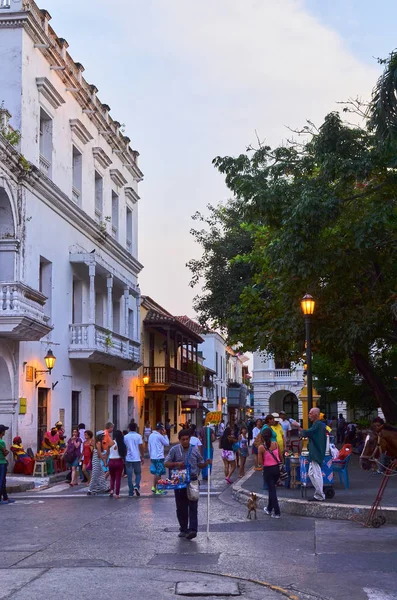 Ciudad vieja de Cartagena —  Fotos de Stock
