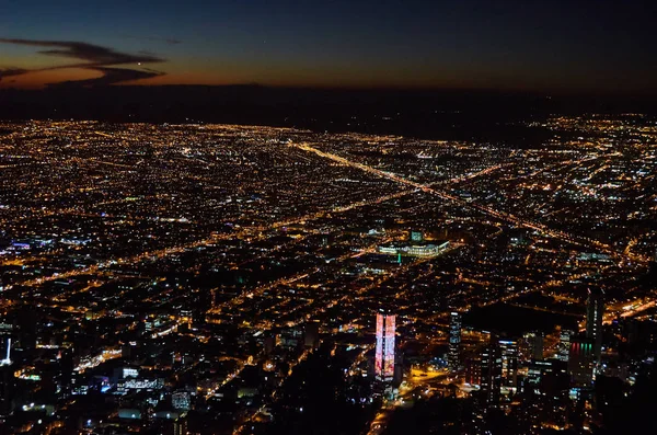 Monserrate şehirden Bogota