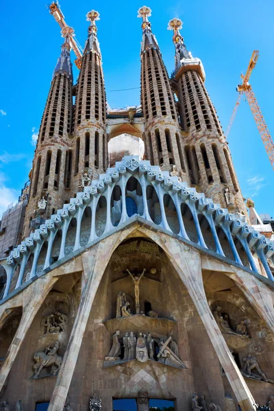 Détails architecturaux de la Sagrada Familia — Photo