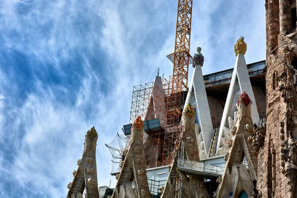 Détails architecturaux de la Sagrada Familia — Photo