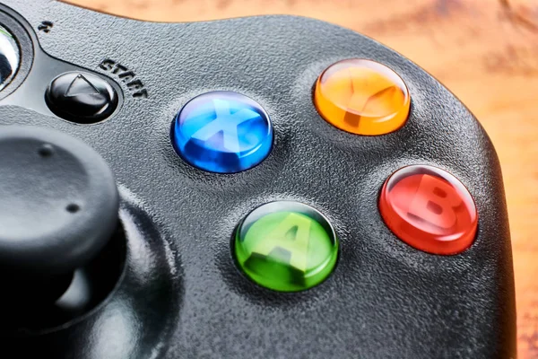 Closeup Xbox 360 gamepad